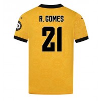 Wolves Rodrigo Gomes #21 Domáci futbalový dres 2025-26 Krátky Rukáv